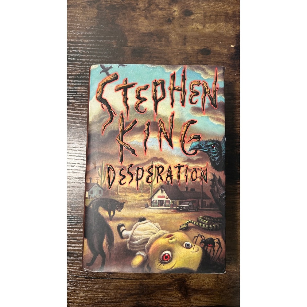 Viking Desperation Novel Unisex OS Brown Hardcover First Edition Horror Style